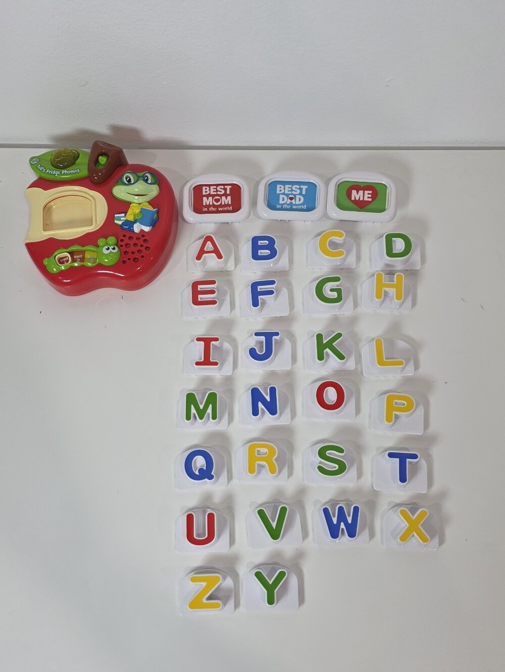 2018 LeapFrog Tad's Fridge Phonics Magnetic Letter Set Complete ABC's Complete
